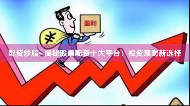 配资炒股- 揭秘股票配资十大平台：投资理财新选择