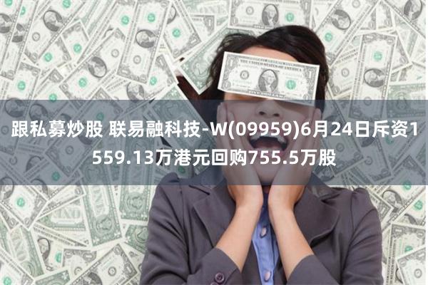 跟私募炒股 联易融科技-W(09959)6月24日斥资1559.13万港元回购755.5万股