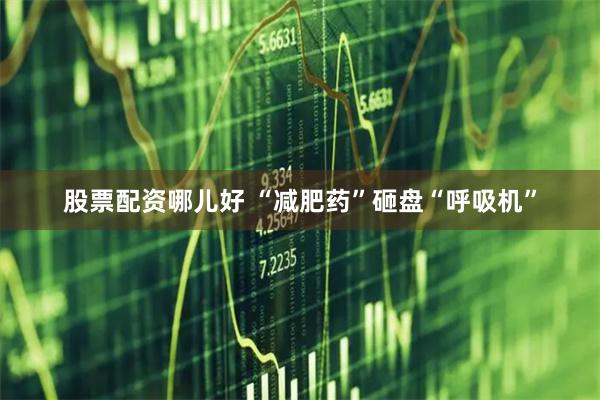 股票配资哪儿好 “减肥药”砸盘“呼吸机”