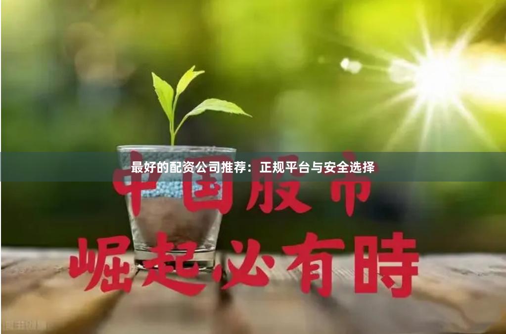 最好的配资公司推荐：正规平台与安全选择
